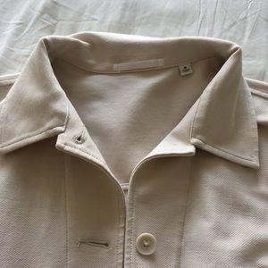 Uniqlo jacket - cream white color